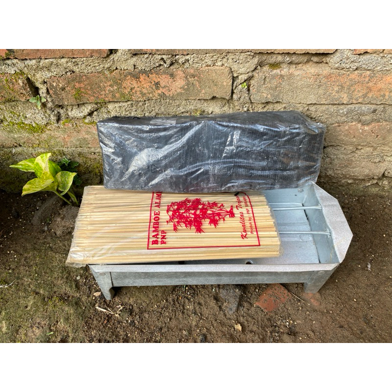 PERALATAN BAKAR SATE - BAKARAN SATE+TUSUK SATE - PAKET LENGKAP BAKAR SATE