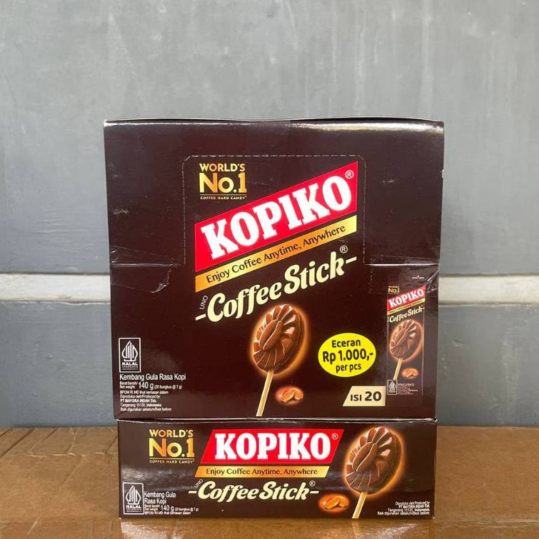 

KOPIKO COFFE STICK 7 GR ISI 20 PCS