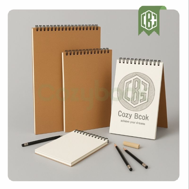 

Sketchbook Cat air watercolorA6/A5/B5 /A4Isi 20 Lembar 250 Gsm Buku Gambar Tebal