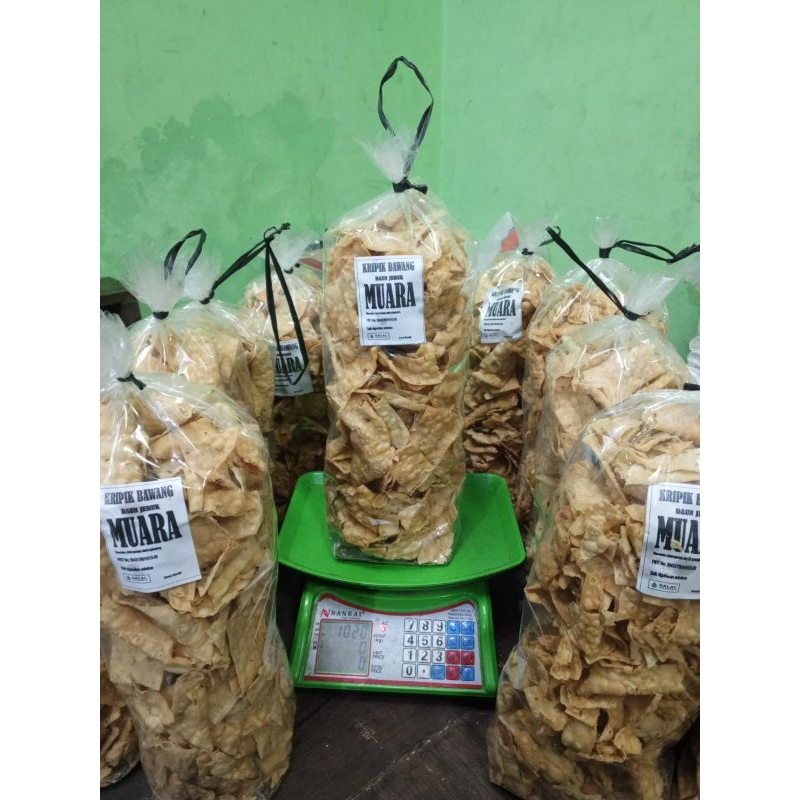 

Kripik Bawang Muara 1kg