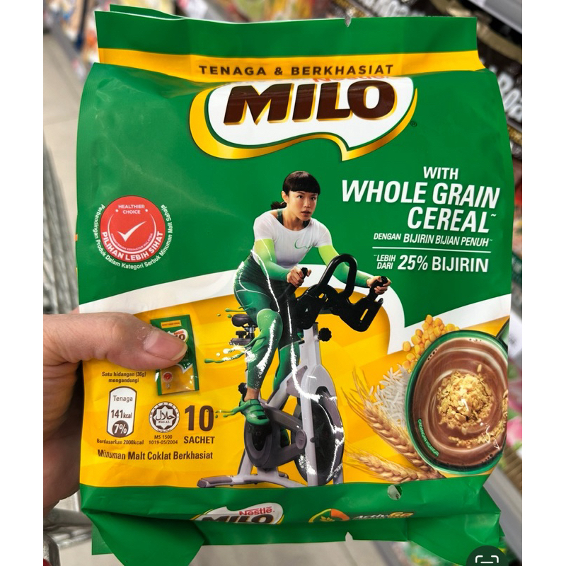 

Milo whole grain cereal