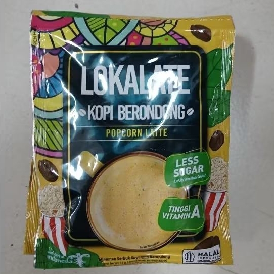 

Lokalate kopi latte kekayaan lokal indonesia sachet 5x15gr