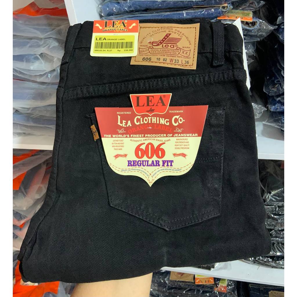 Celana Panjang Pria LEA 606 Model Standar Celana Jeans Pria LEA Celana LEA 606 Original