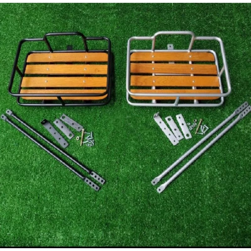 Kranjang Depan/ Front Rack Sepeda Kalcer Fixie, Federal, Minion, Seli, Mtb Front Rak Sepeda Commuter