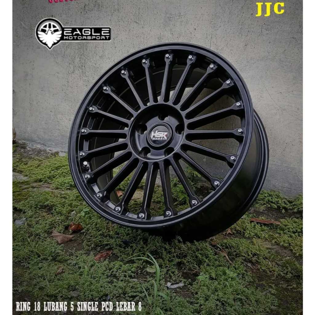 Velg Mobil Ring18 HSR JJC Untuk Ertiga Camry Expander Rush dll r18