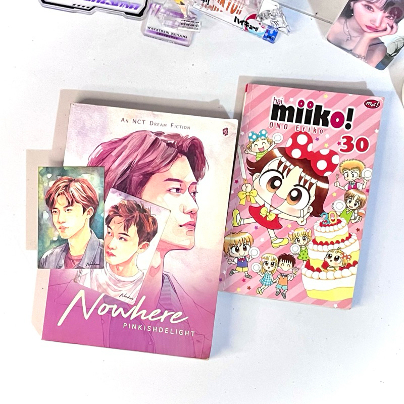 ೀ Komik & Novel Preloved  ͏.ᐟ Hi, Miiko Volume 30 & NCT Jaemin FF Nowhere by Pinkishdelight | Kolpri