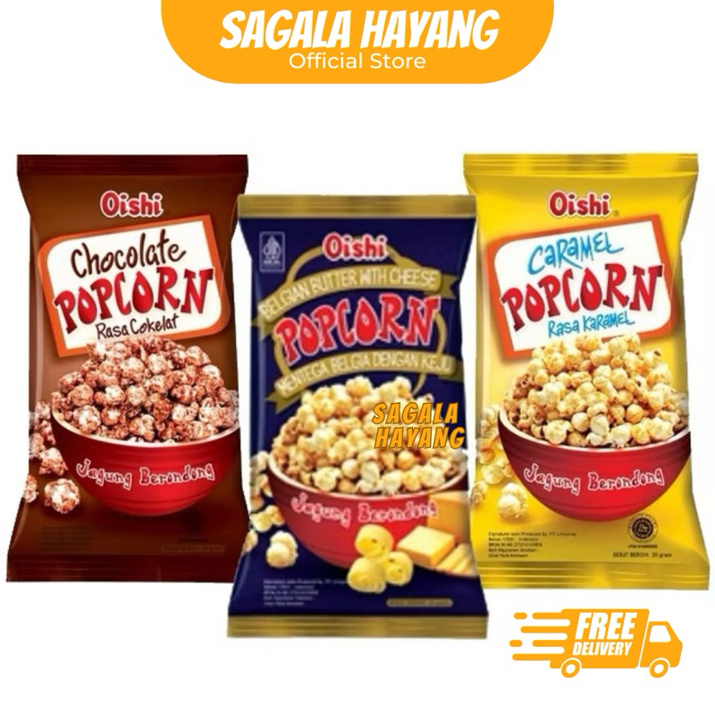 

( SAGALA HAYANG ) Oishi Popcron -20gram