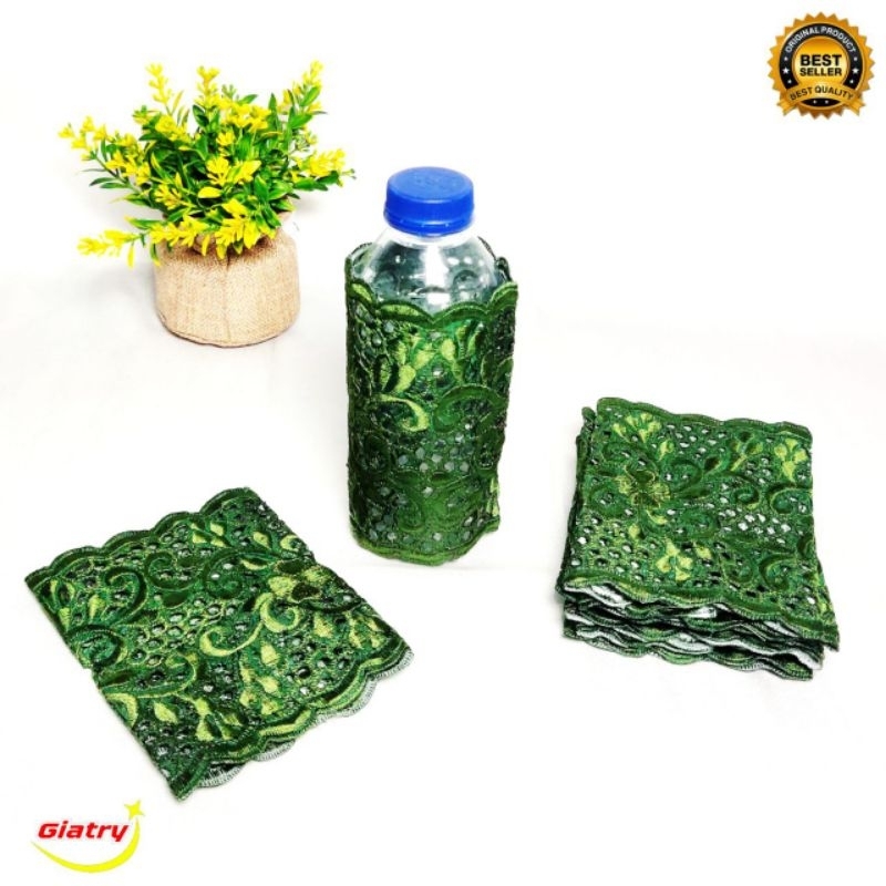 Cover aqua botol / sarung aqua botol