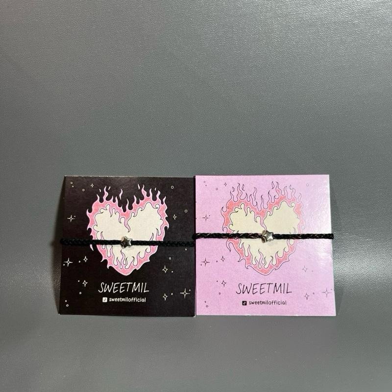 Gelang Sweetmil - Gelang Couple - Gelang Tali Couple - Gelang Bintang