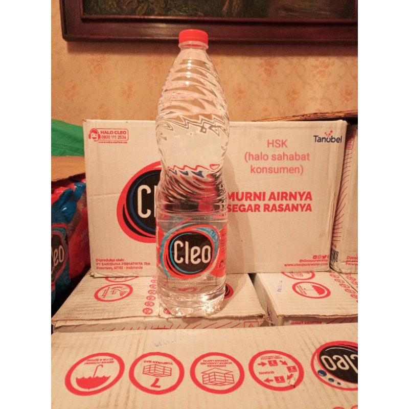 

AIR MINUM MERK CLEO BOTOl ISI 1500 ML