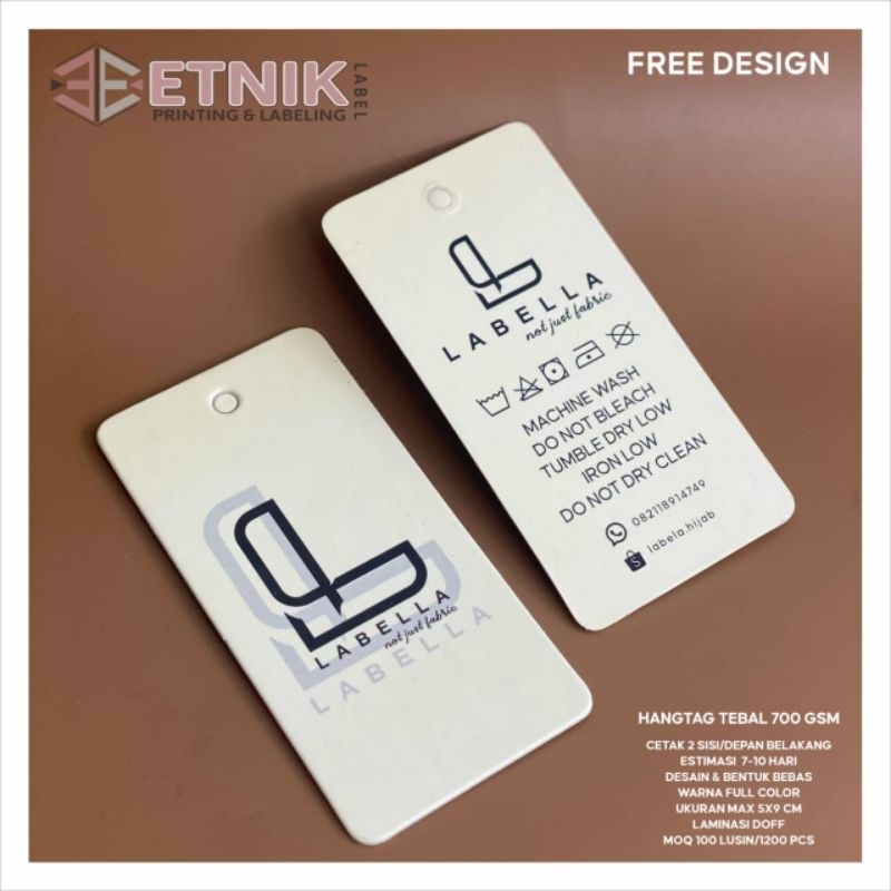 

label tag hang tag label hangtag tebal (700gsm)