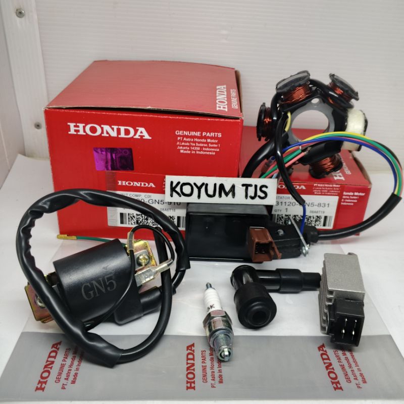 CDI UNIT ASSY GN5 6ITEM HONDA GRAND SUPRA X LAMA LEGENDA SUPRA FIT REVO 100CC WIN ASTREA PRIMA ORIGI