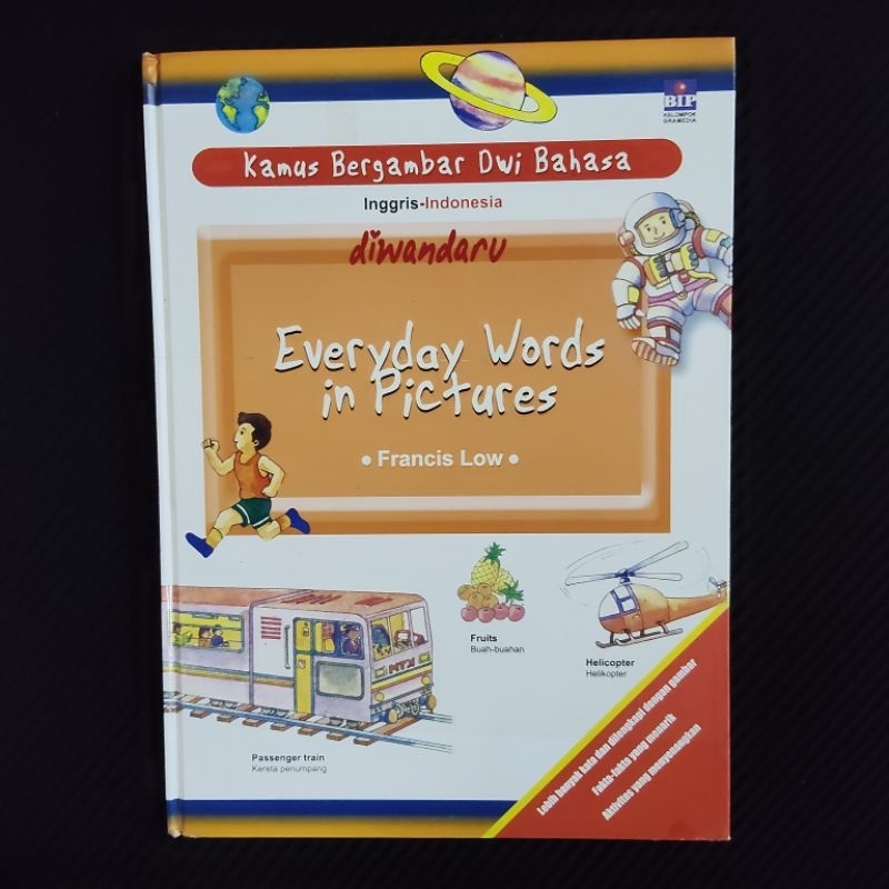 Buku Original • Kamus Bergambar Bilingual - Everyday Words In Pictures