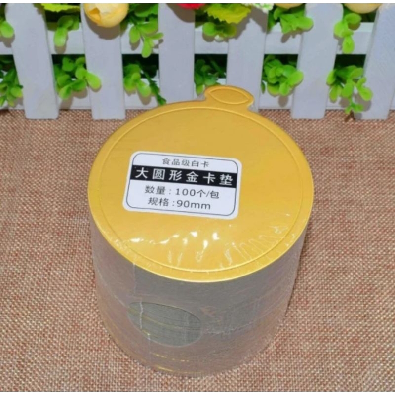 Alas Donat / Alas Tiramisu / Tatakan Kue Mini Anti Lengket