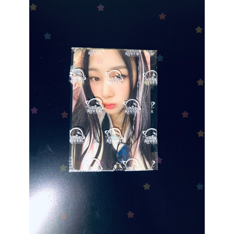 AESPA GISELLE - PHOTOCARD PC MY WORLD POB STARRIVER PC AESPA WORLD TOUR IN CINEMA KMS SHANGHAI ARMAG