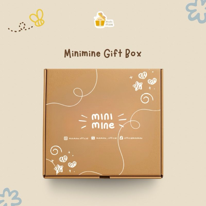 

Minimine - Gift Box / kotak kado / hampers lahiran / kado lahiran / set kado / thankscard / kartu ucapan / greeting card