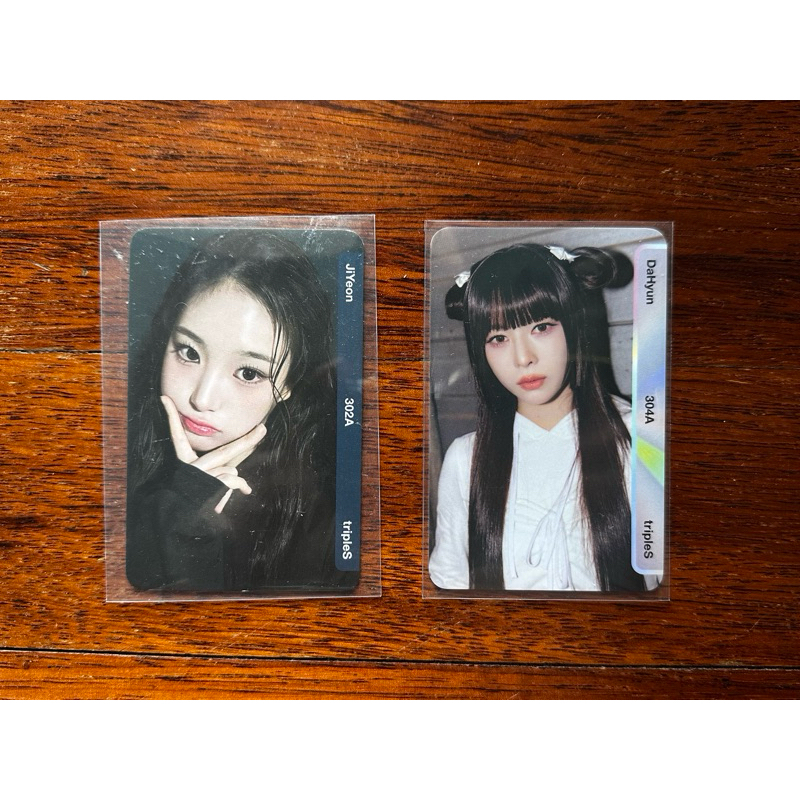 (booked) tripleS assemble24 photocard objekt jiyeon dahyun