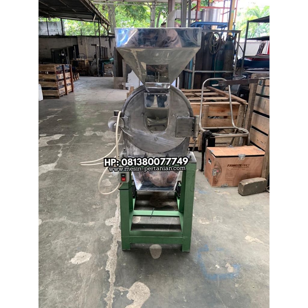 Mesin Penepung Gula Semut FFC 23 Diskmill Stainless