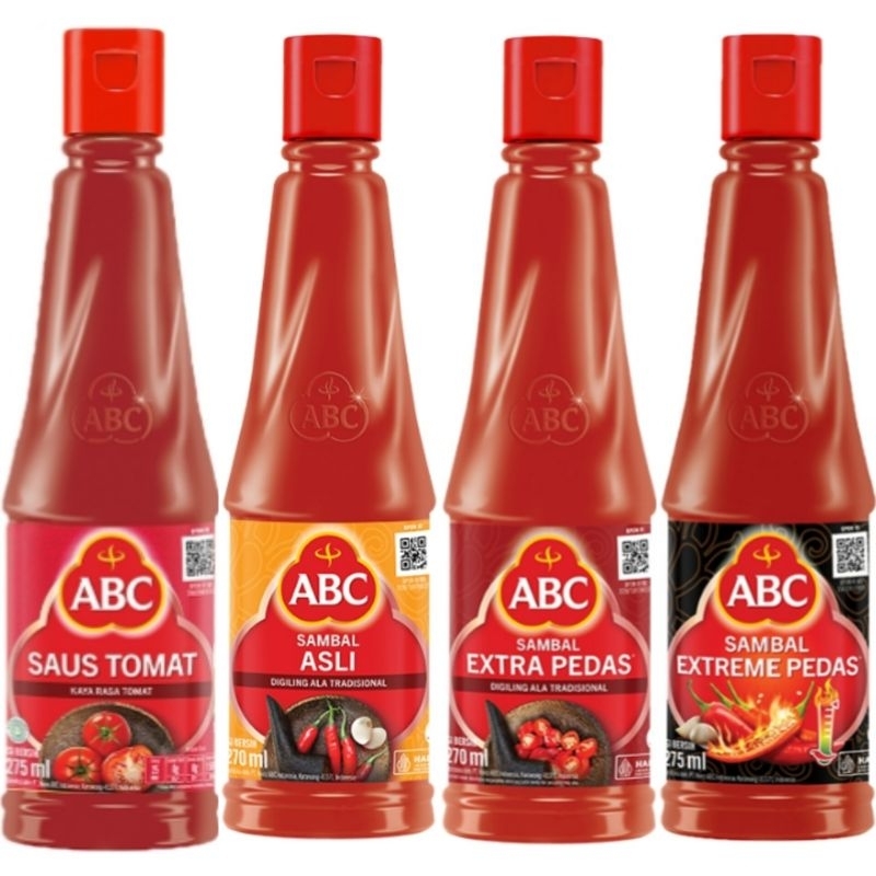 

(Misha) Abc Saos Tomat || Sambal Asli || Extra Pedas || Extreme Pedas || Saos Tiram