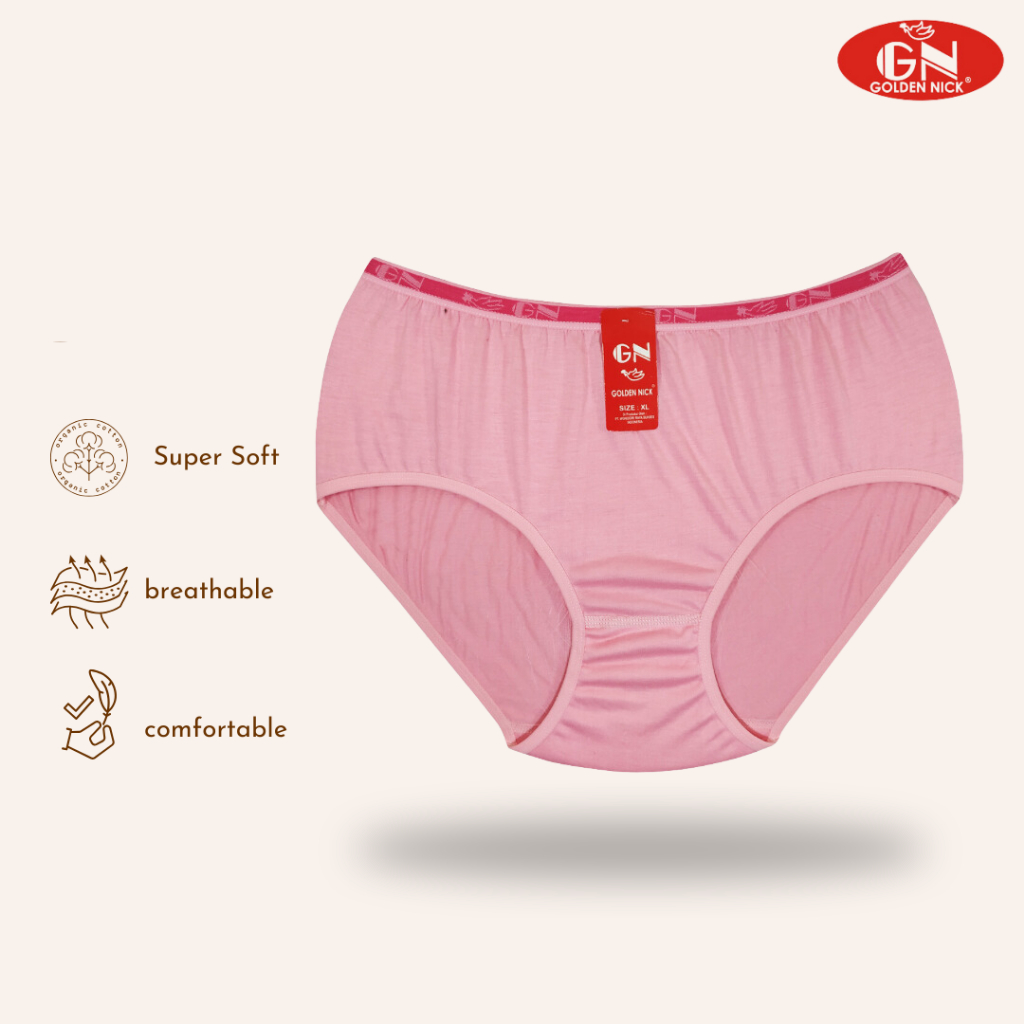 Golden Nick - ISI 3 Celana Dalam Wanita Karet Luar Cd 935 Murah Cd Golden Nick COD