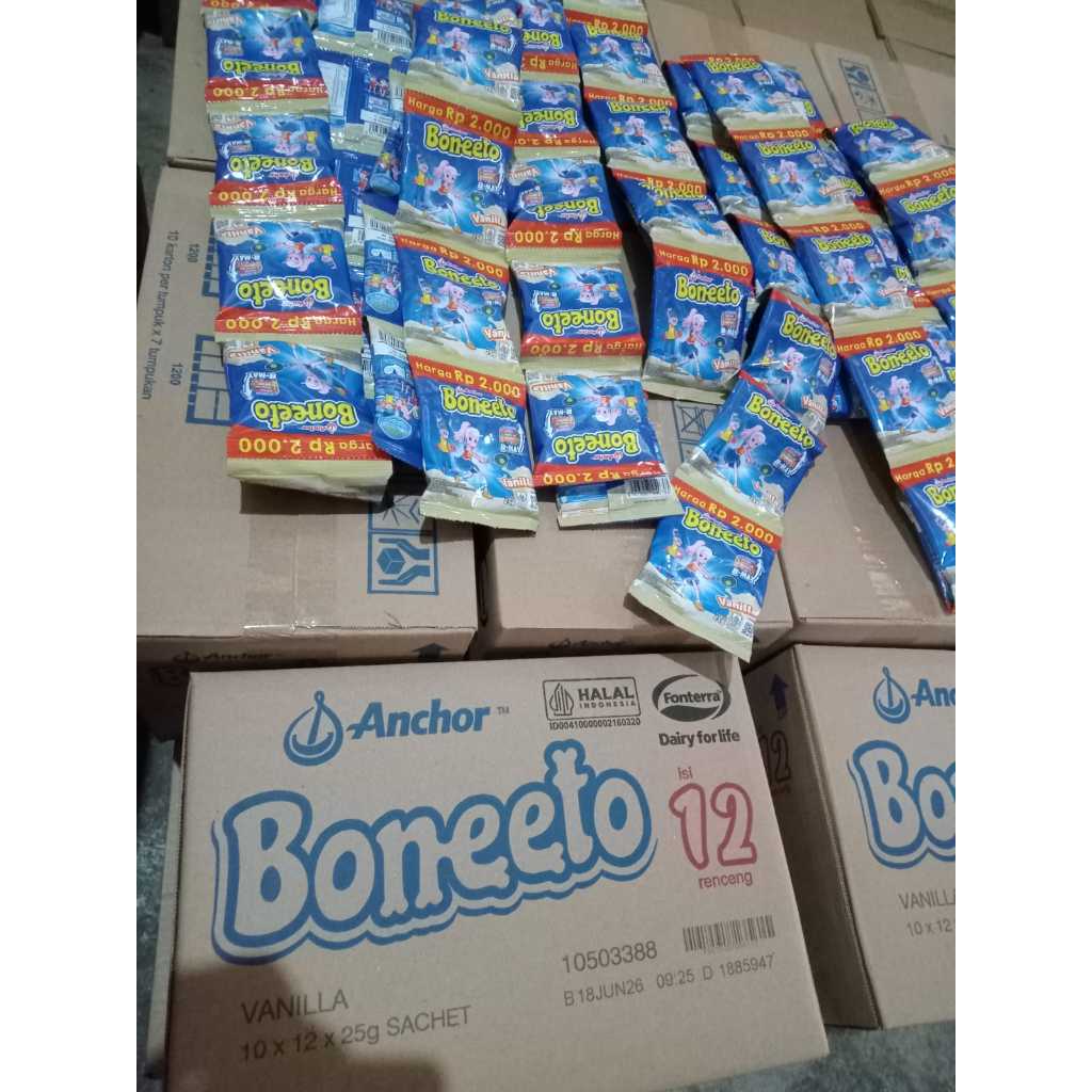 

Boneeto Sachet 25gr | Susu Bubuk Sachet Boneeto Rasa Coklat Dan Vanila