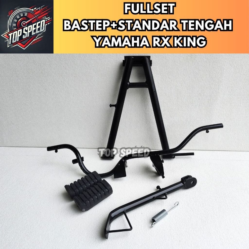 BASTEP BARSTEP BUSTEP PUSTEP PIJAKAN KAKI DEPAN VARIASI AKSESORIS SLIME COPOTAN PEREDAM MOTOR RX KIN