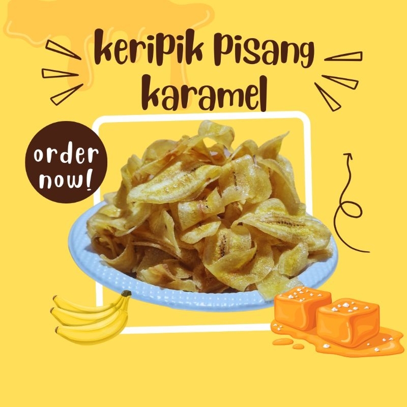 

Keripik Pisang Caramel/ Keripik Pisang Karamel