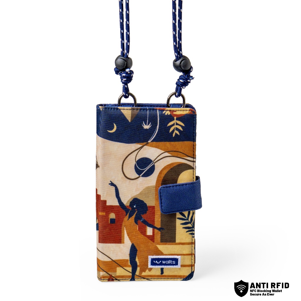 Wallts New Delmont Dune  - Tas Dompet HP Handphone Selempang Wanita Phone Wallet