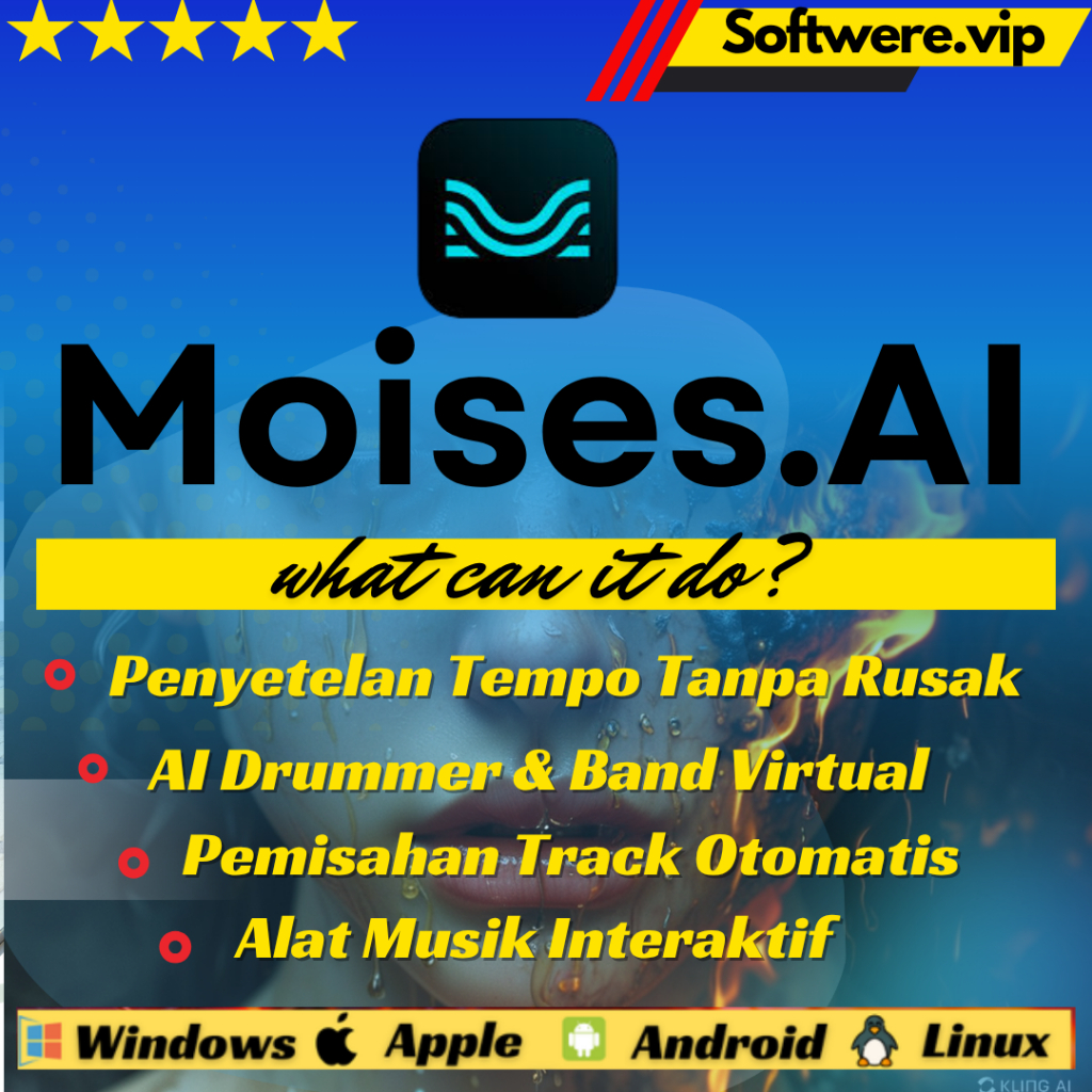 MOISES AI PREMIUM ALL DEVICE 1 TAHUN