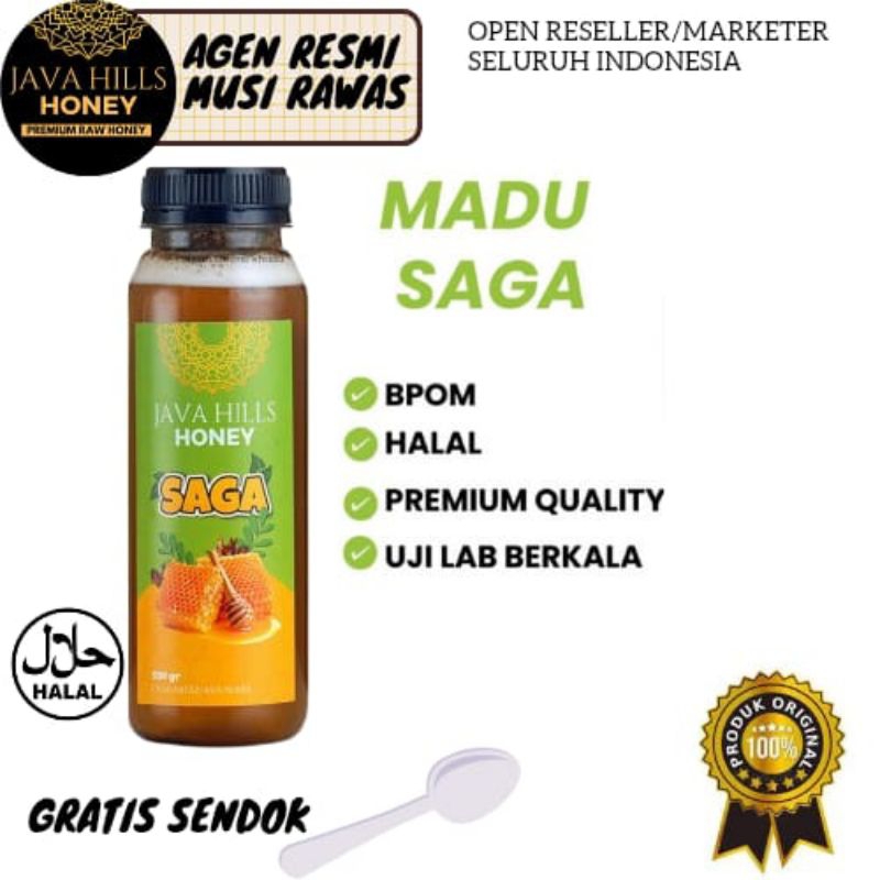 

Madu saga Java hills honey ori murni 100% herbal mumtaz asli berkualitas agen resmi Musi rawas