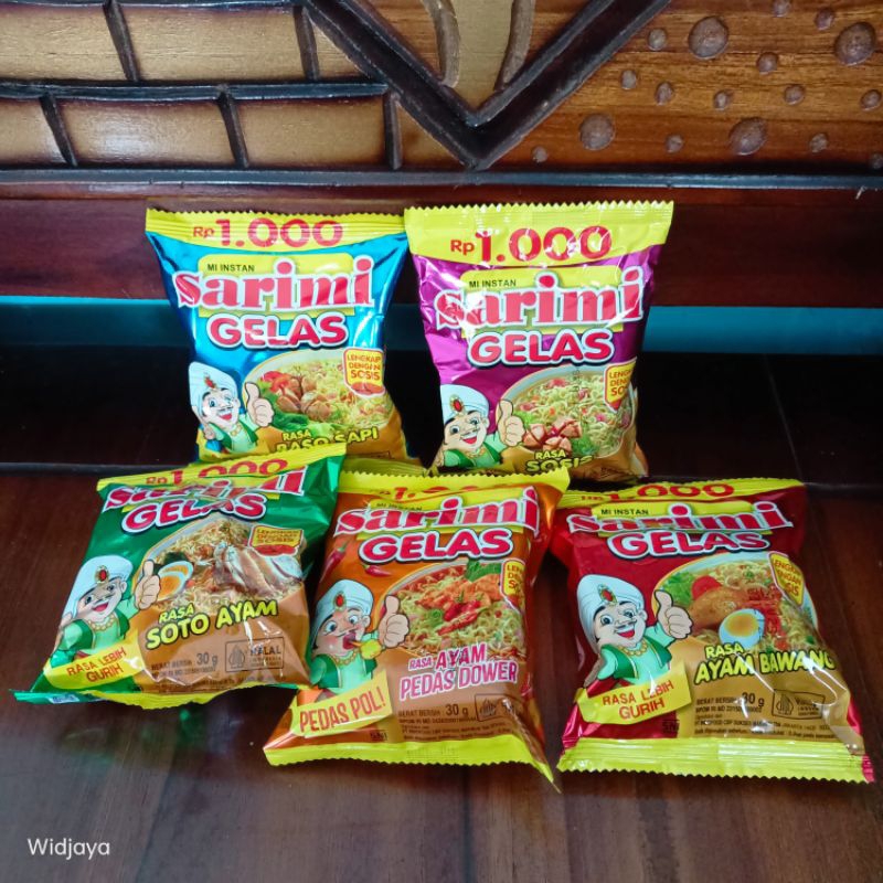 

1 Renceng - SARIMI GELAS ALL VARIAN 30gr (10pcs)