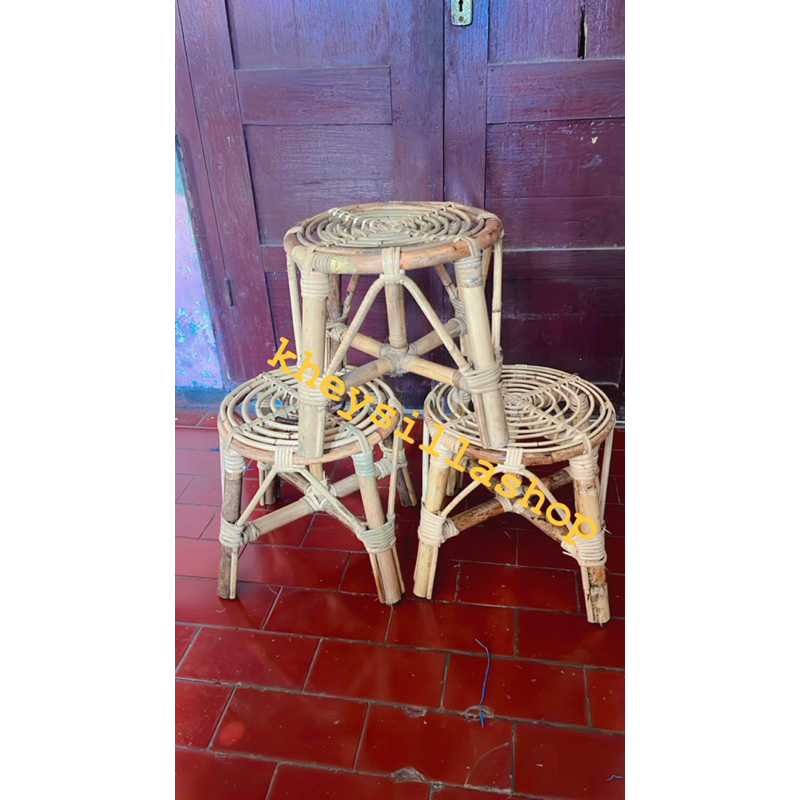 KURSI MINI / KURSI DINGKLIK / KURSI TERAS / KURSI ROTAN ANAK