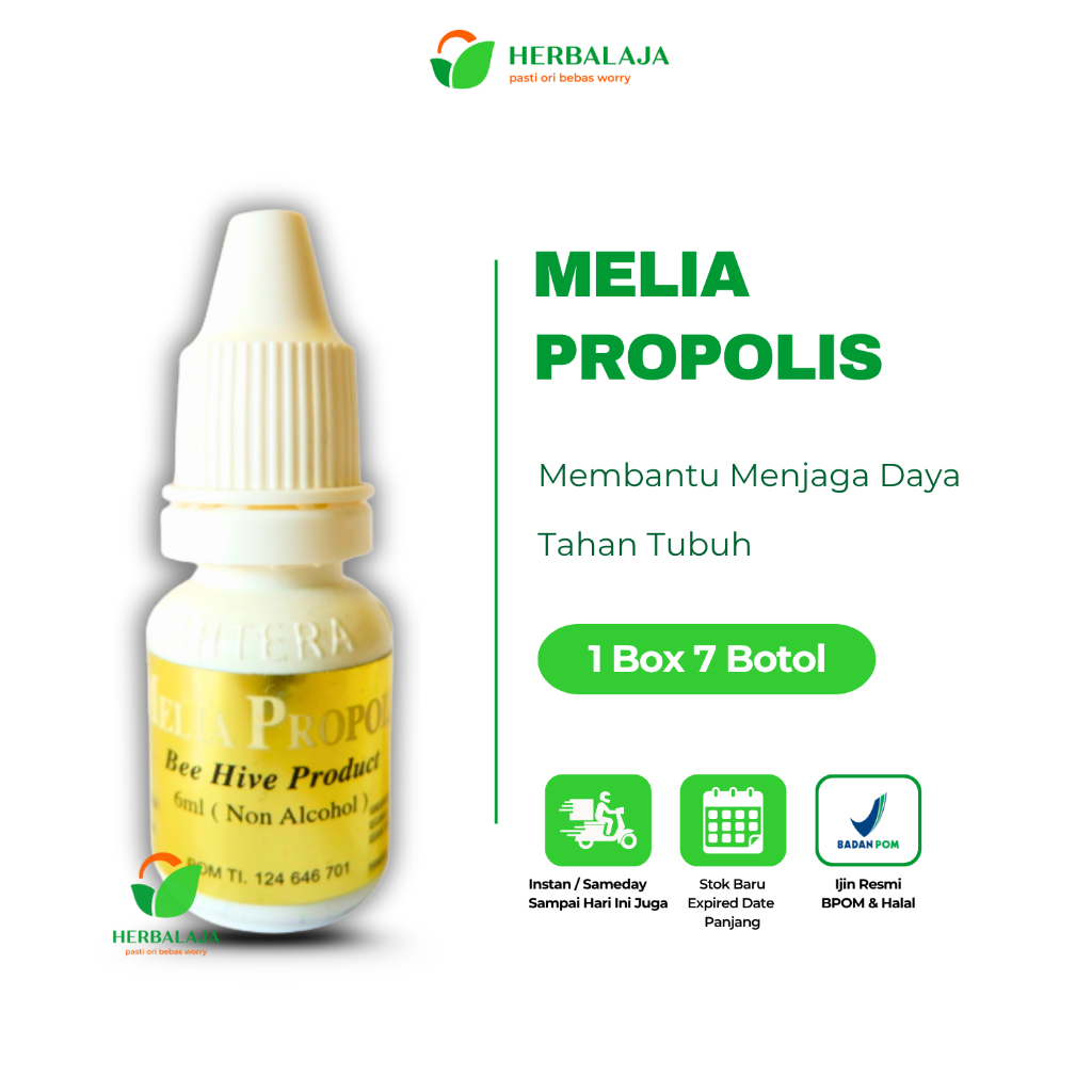 MELIA Propolis 6ml Original Propolis Melia Asli