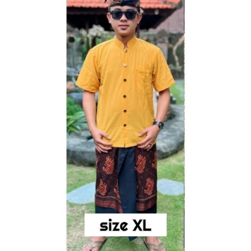 rwk Baju Semi Safari Pria Lengan Pendek