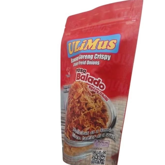

Ulimus Bawang Goreng Crispy Balado 50g