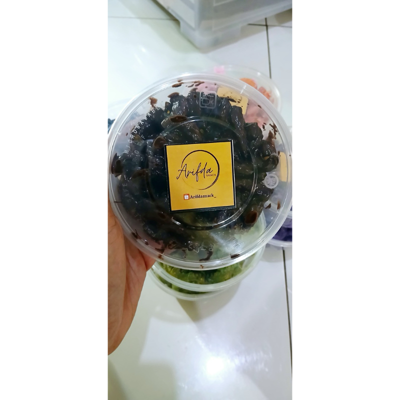 

makaroni coklat lumer kemasan tinwal 400ml