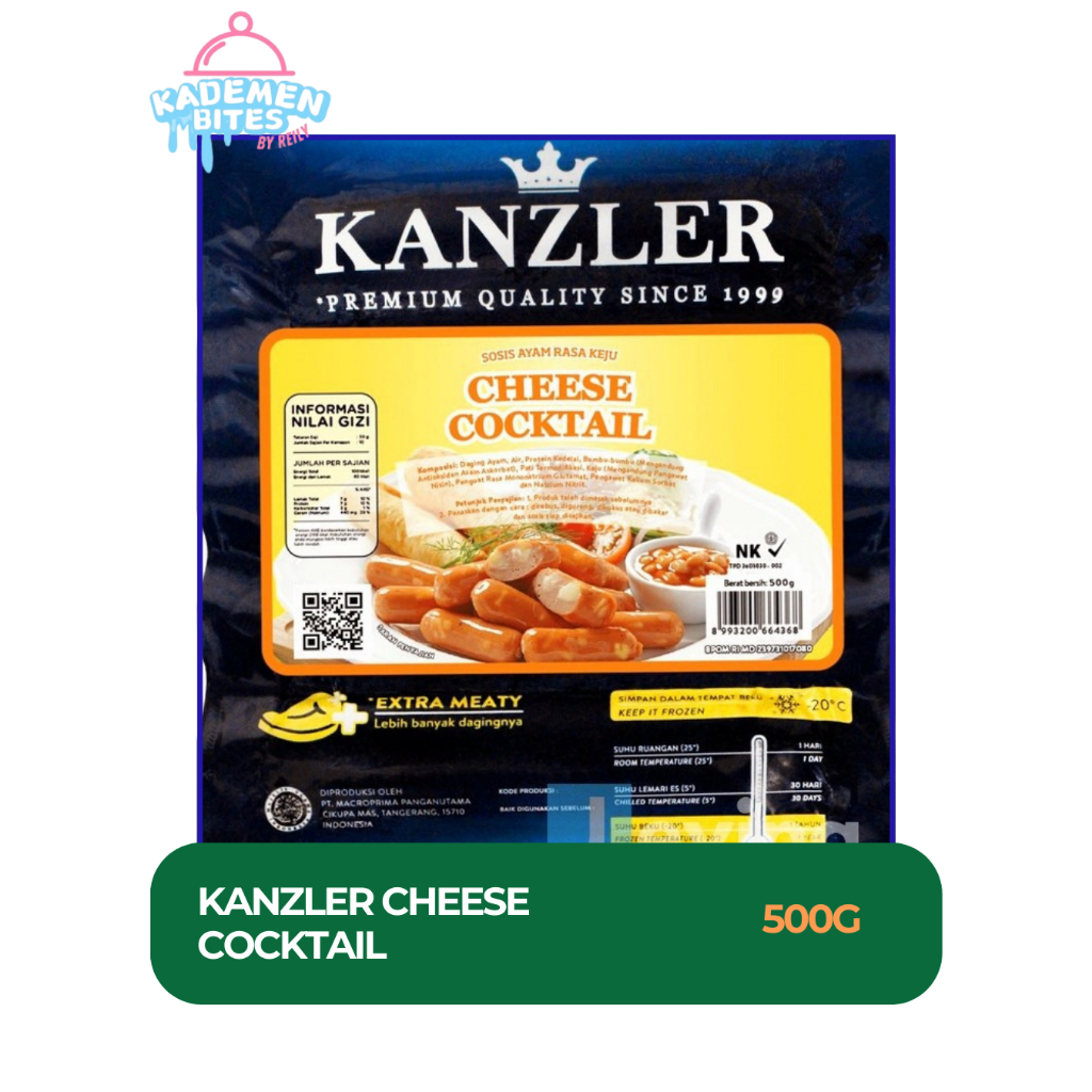 

Kanzler Cheese Cocktail 500gr | Kademen Bites
