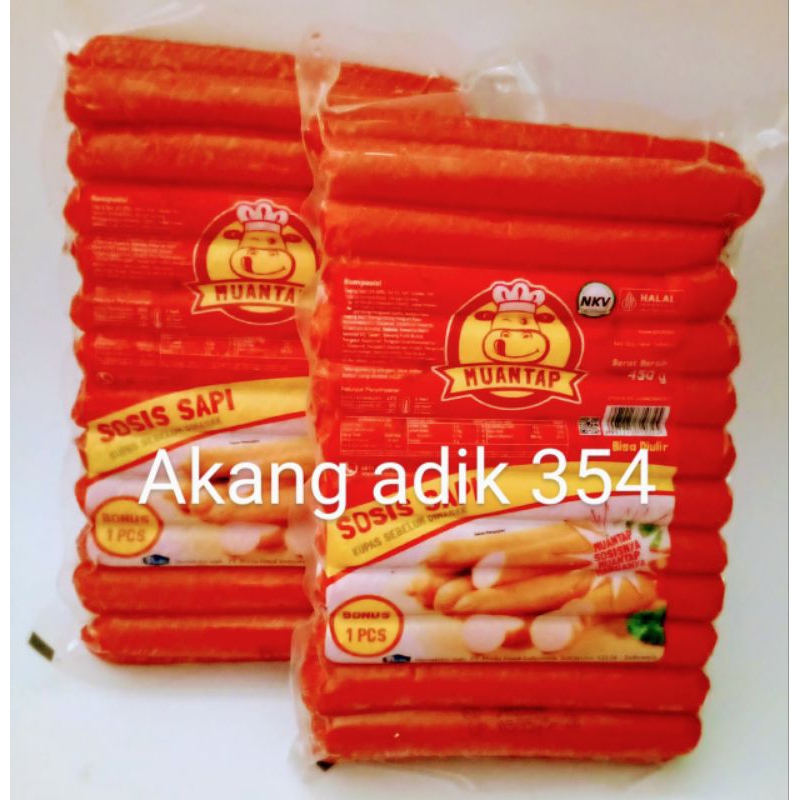 

Sosis mantap isi 25 biji