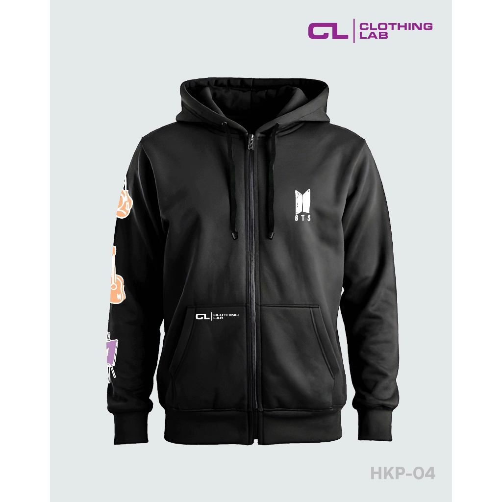 Clothing Lab Jacket Hoodie BTS In The Soop - HKP-04