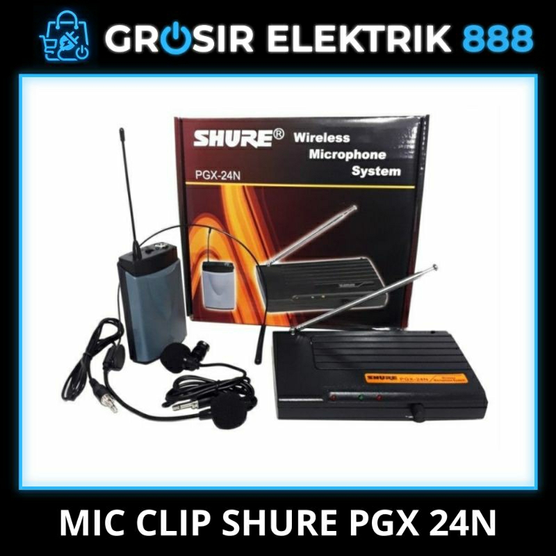 MIC JAPIT SHURE WIRELESS PGX 24N & NOISE
