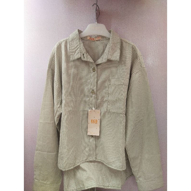 Exit Kids Girls Blouse Atasan Kemeja Anak Perempuan Original