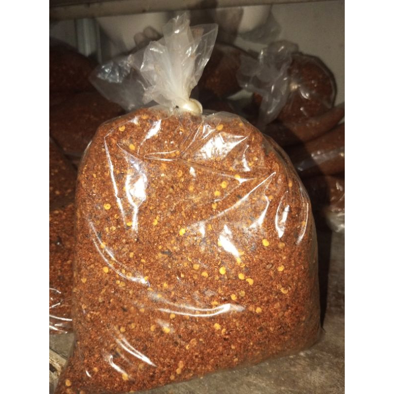 

cabe bubuk/bon cabe gurih pedas 1kg paling murah