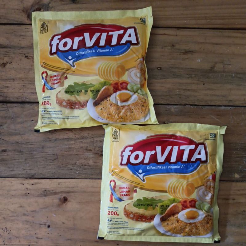

Margarin mentega Forvita 200gr