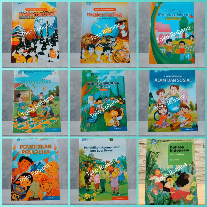 Buku Pelajaran Kelas 4 SD - Kurikulum Merdeka