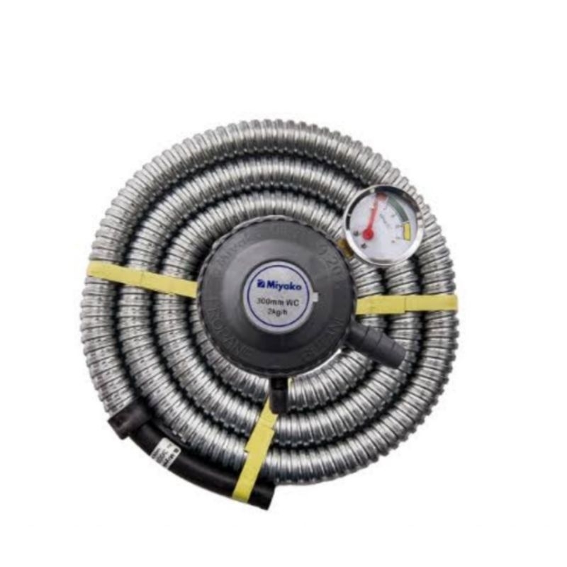 SELANG PAKET MIYAKO RMS 206M / regulator dan selang gas miyako