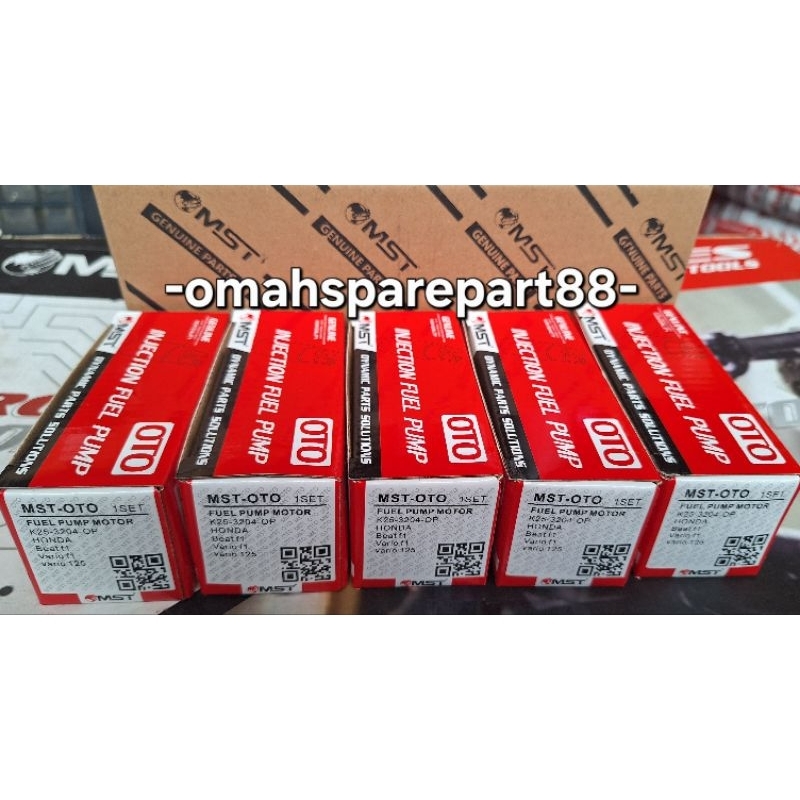 Paket Rotak K25 (5pcs) MST Otopart Beat Fi, Vario 110, Scoopy Fi, Spacy Fi