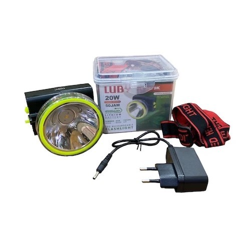 LUBY SENTER KEPALA L 2879 20 Watt CAHAYA PUTIH & KUNING