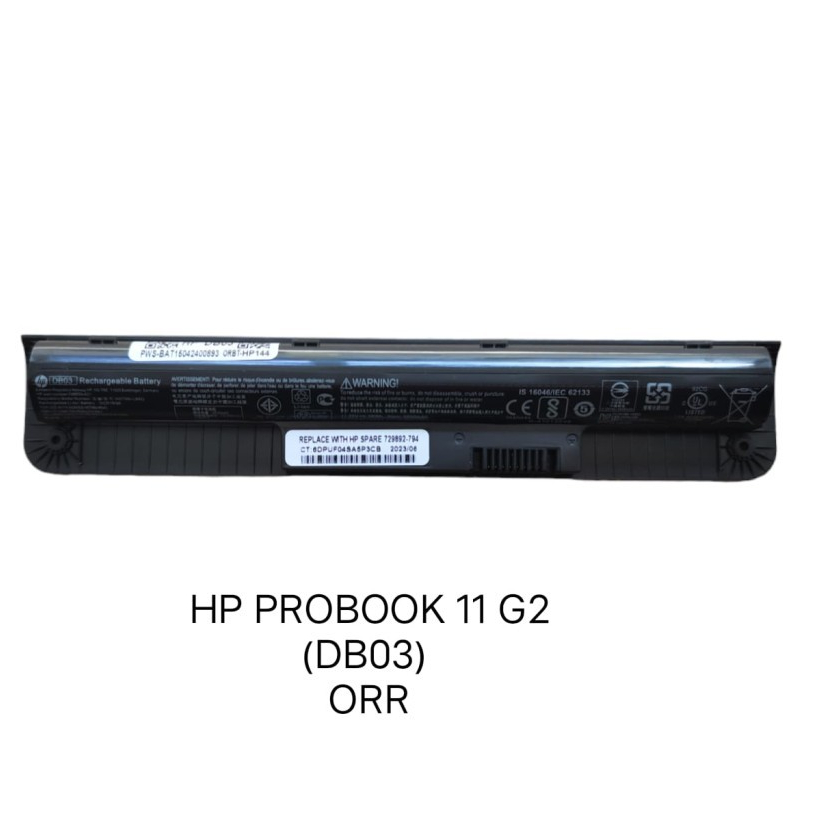 BATERY HP PROBOOK 11 G2 (DB03) ORR