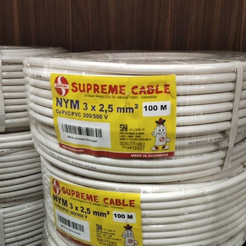 KABEL SUPREME NYM 3X2.5 100 METER