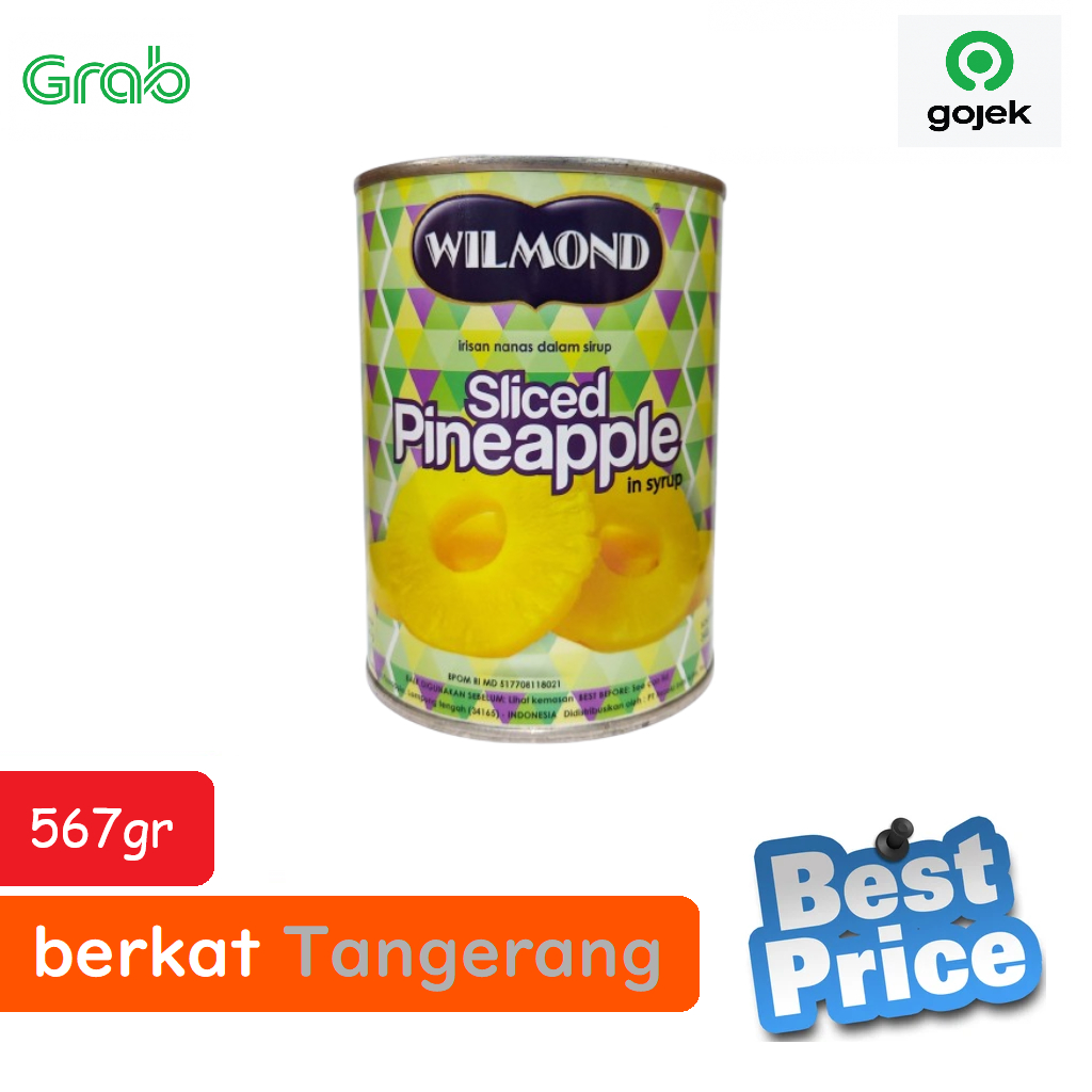 

Wilmond Sliced Pineapple / Nanas Kaleng 567gr